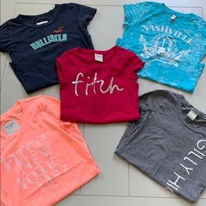 Girls size small tee shirts